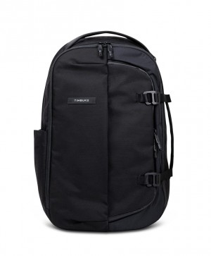Timbuk2 Never Check Expandable Backpack Mustat Suomi | QJOEF8243